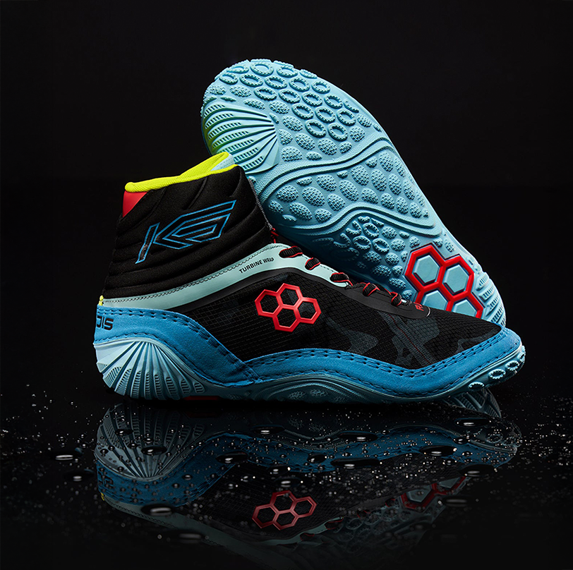 Ringerschuhe Rudis KS Turbine Adult - Poison Blue