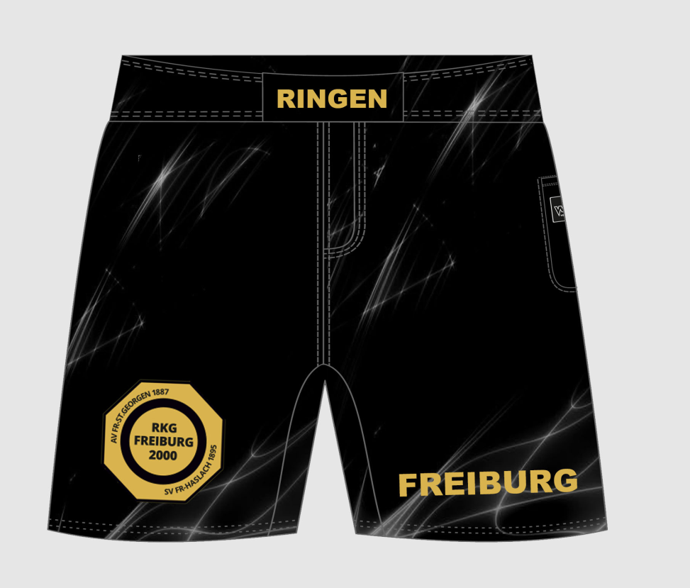 Volldesignte MMA Short Kinder - RKG Freiburg