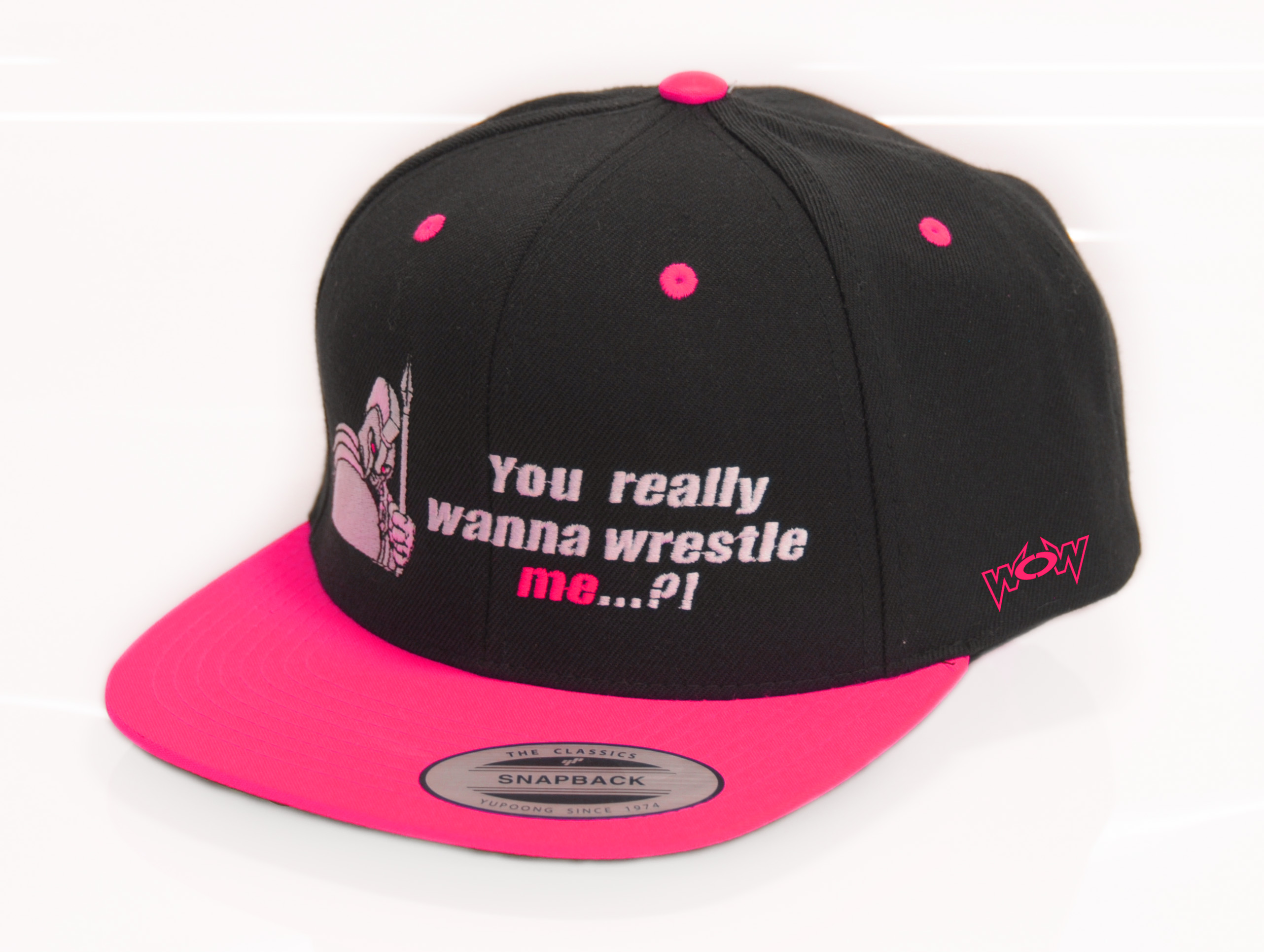 wrestle-pink Kappe You really wanna wrestle me ? Pink