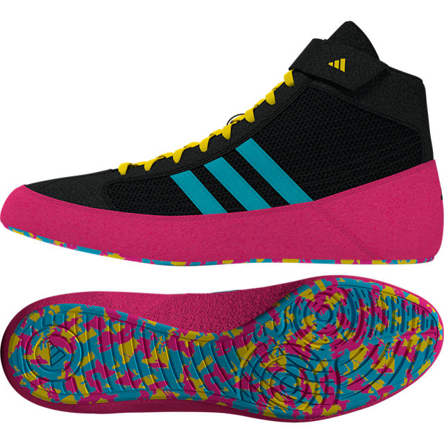 Havoc - PINK KIDS - core black/signal cyan/yellow (JQ4995) Havoc - PINK KIDS - core black/signal cyan/yellow (JQ4995)