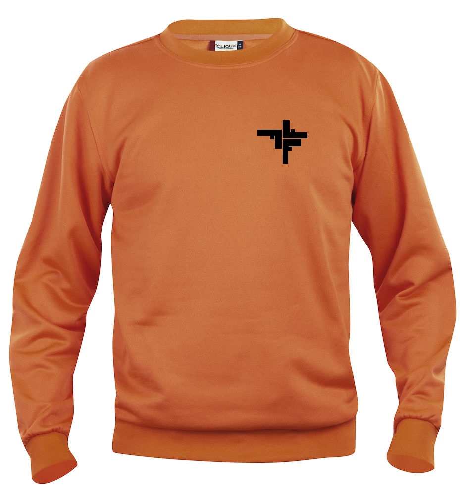 orange-vorne FFF Pulli Damen / Herren
