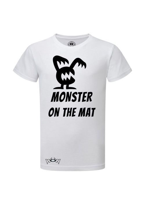 Monster-on-the-mat Monster T-Shirt kinder
