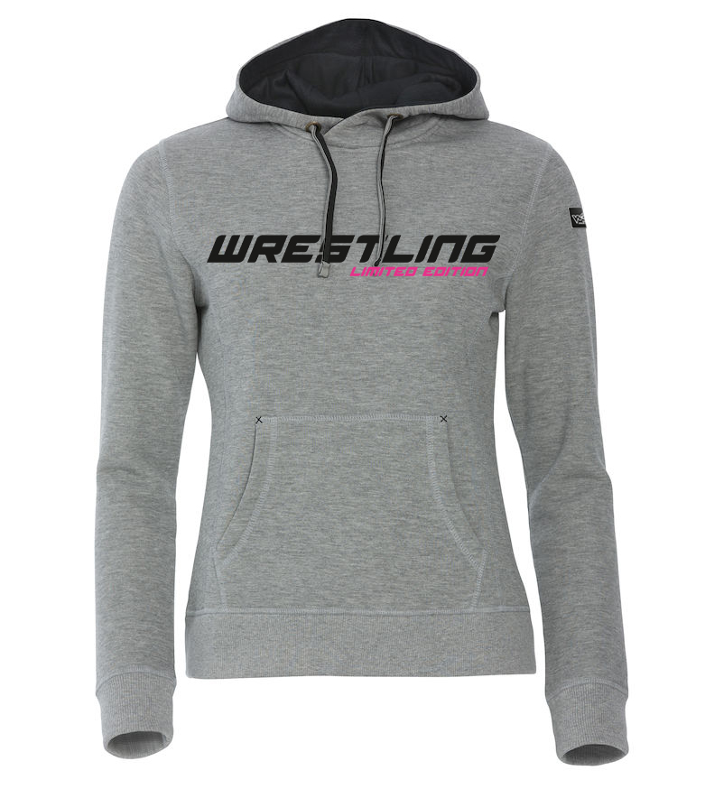 Hoody Limited Edition Pink Damen Grau