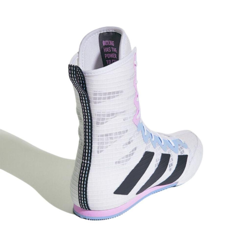 Adidas Box Hog 4 - White/Lilac HP6878 - only 41 1/3