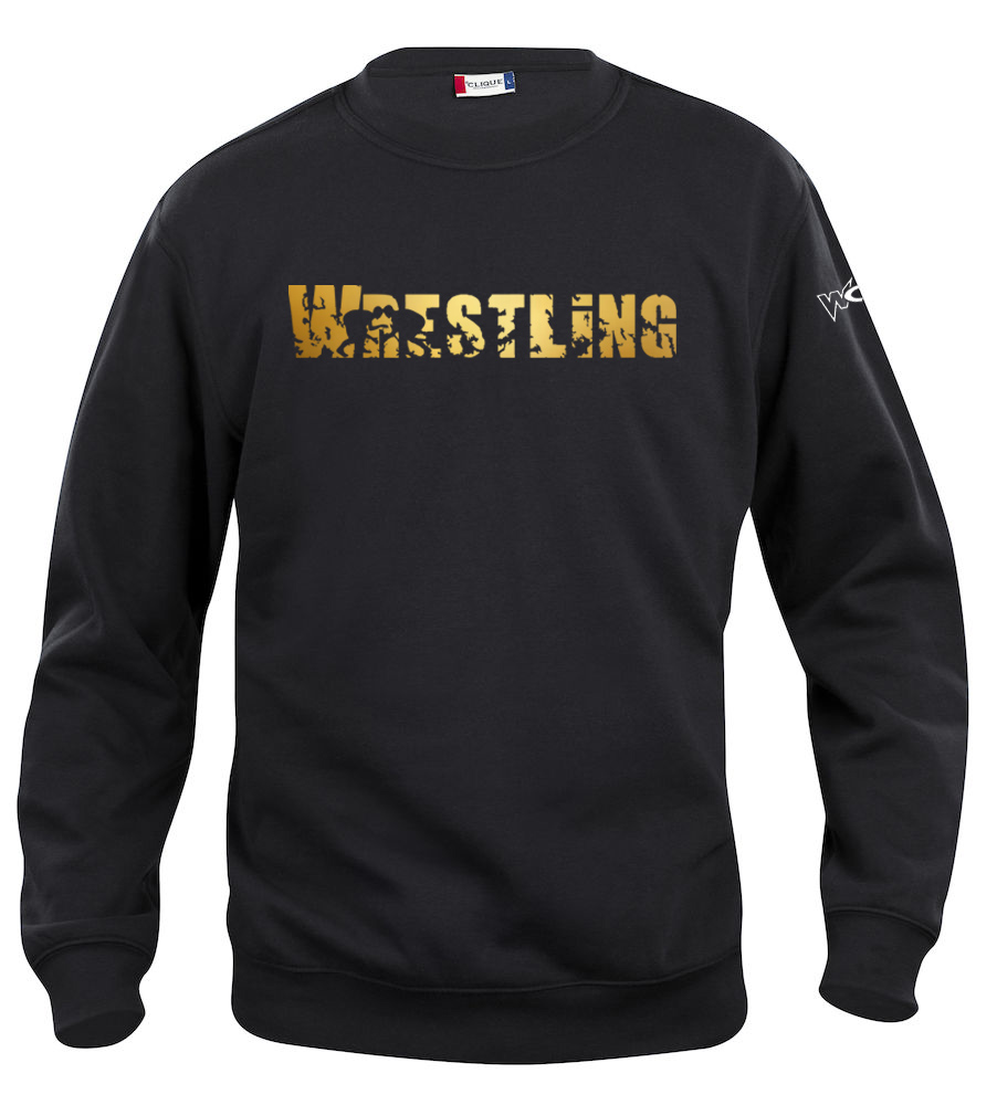 Pullover-Wrestling-Schwarz Wrestling Pullover