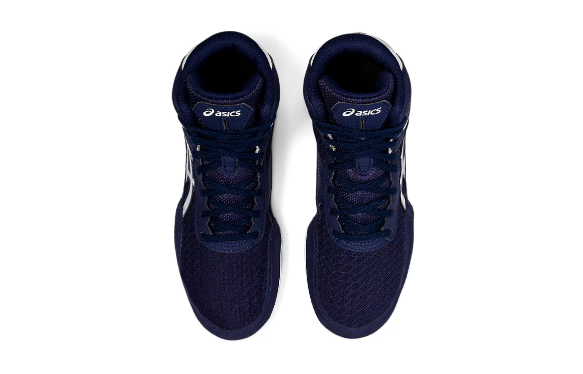 Matflex-6-GS-navy-white-Ringerschuhe-ASICS-Matflex-wrestling-shoes-05 Kinder Matflex 6 GS PEACOAT WHITE - only size 32,5