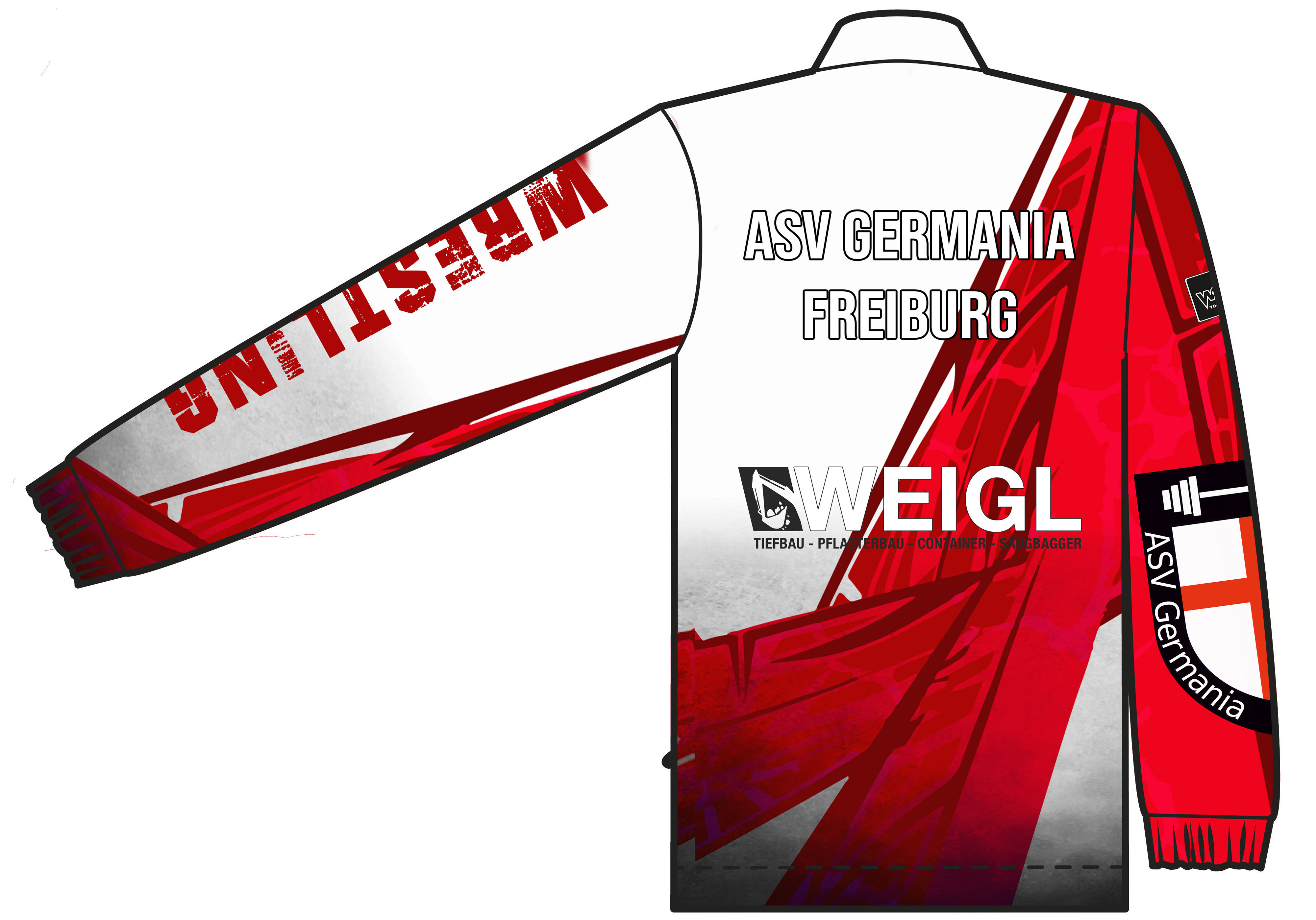 Trainingsjacke ASV Freiburg Herren