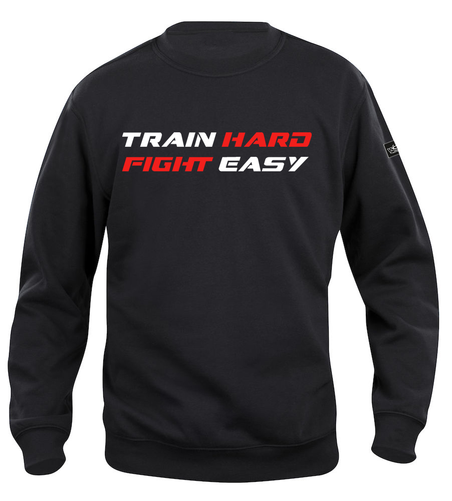 Pulli-Rot Train Hard Fight Easy Pullover