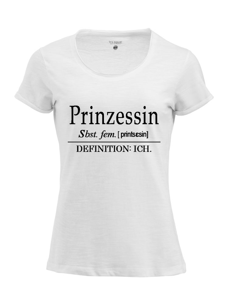 Pinzessin T-Shirt Damen