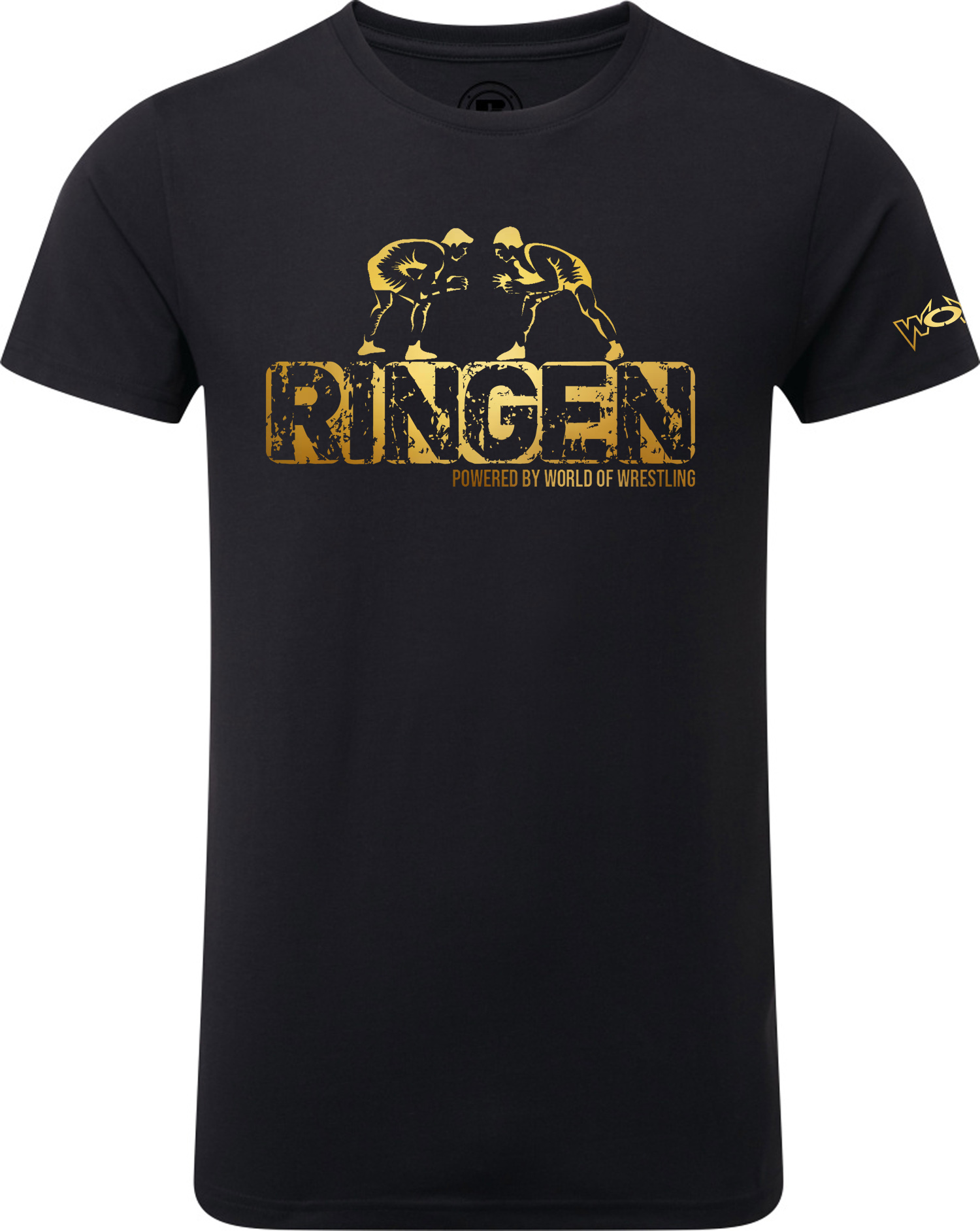 RINGEN Powered By World of Wrestling T-Shirt