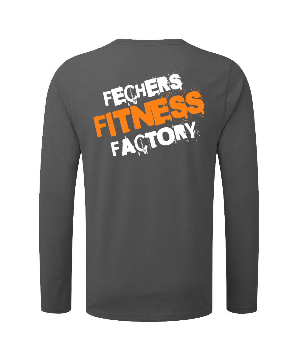 grau-orange58d54bf701432 Fechers Fitness Factory Langarmshirt Kinder