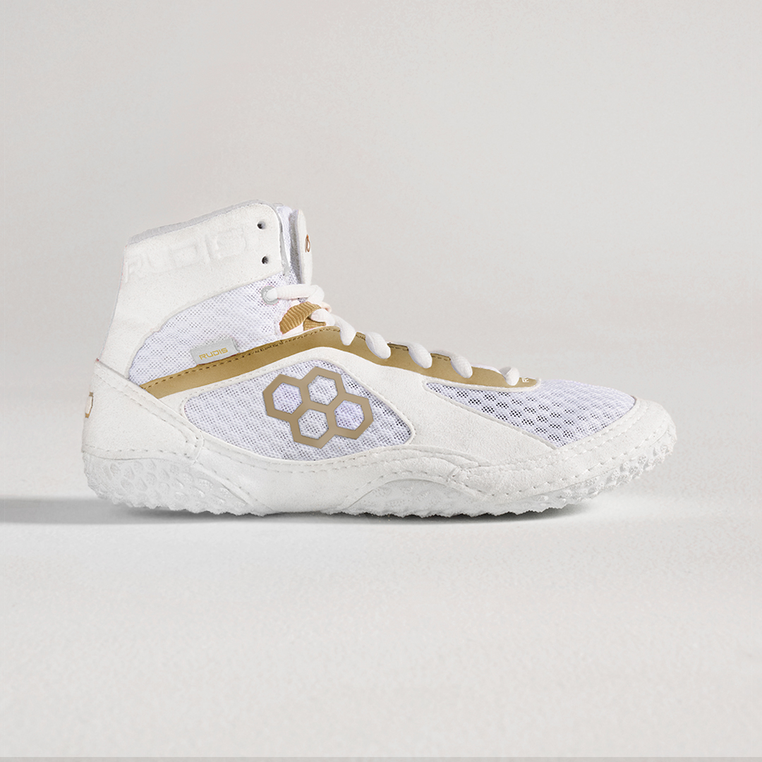JBA-0006-UN-07-5-Jordan-Burroughs-Alpha-2-0-White-gold-wrestling-shoes-Ringerschuhe-mma-Schuhe-boxing-Shoes-RUDIS-03 Ringerschuhe Rudis Jordan Burroughs Alpha 2.0 Youth -  White/gold - only size 32