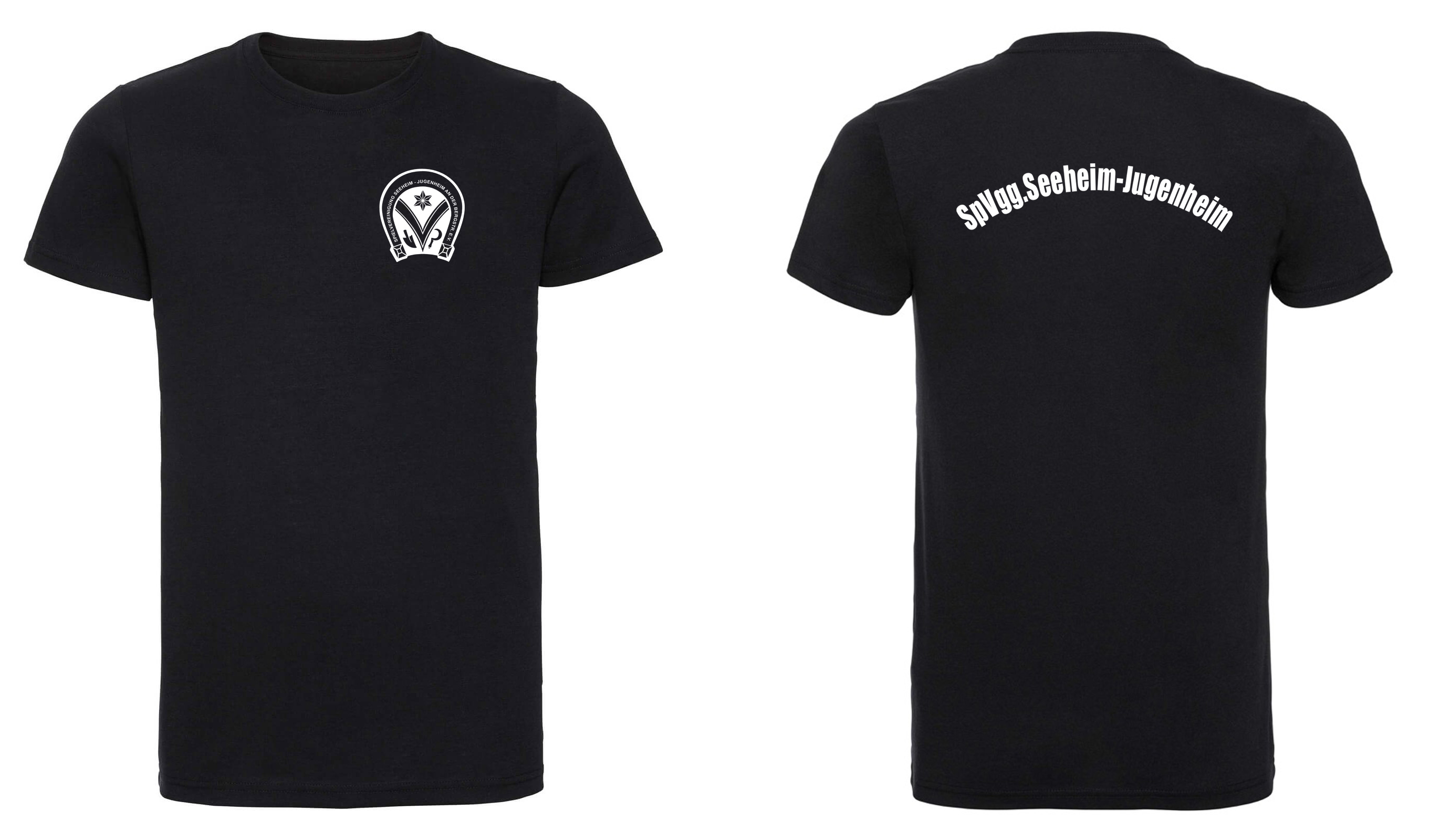 T-Shirt SPVGG Seeheim Schwarz