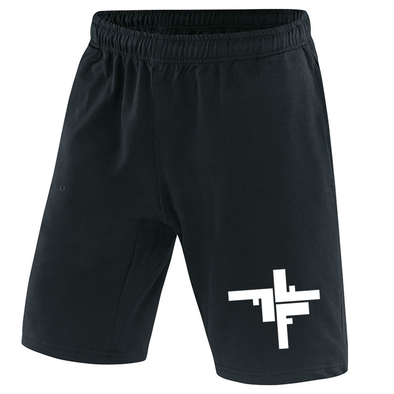 Schwarz-weiss Fechers Fitness Factory Short Kinder