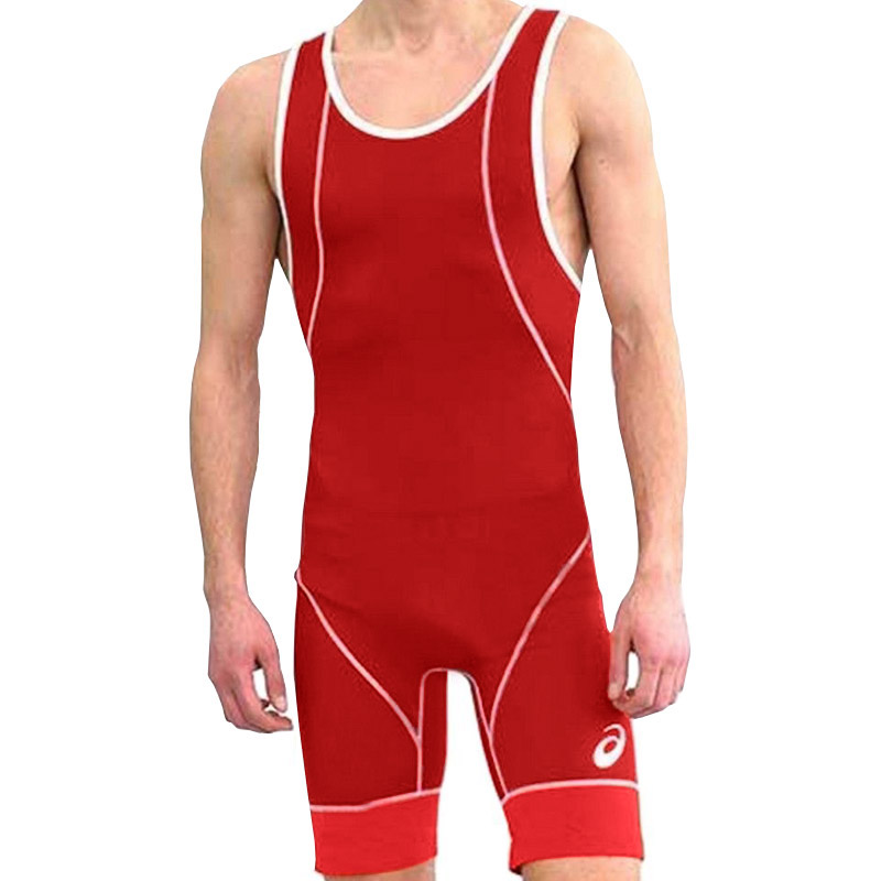 Asics-Trikots - red Wrestling - Team 1 (nur Größe L)