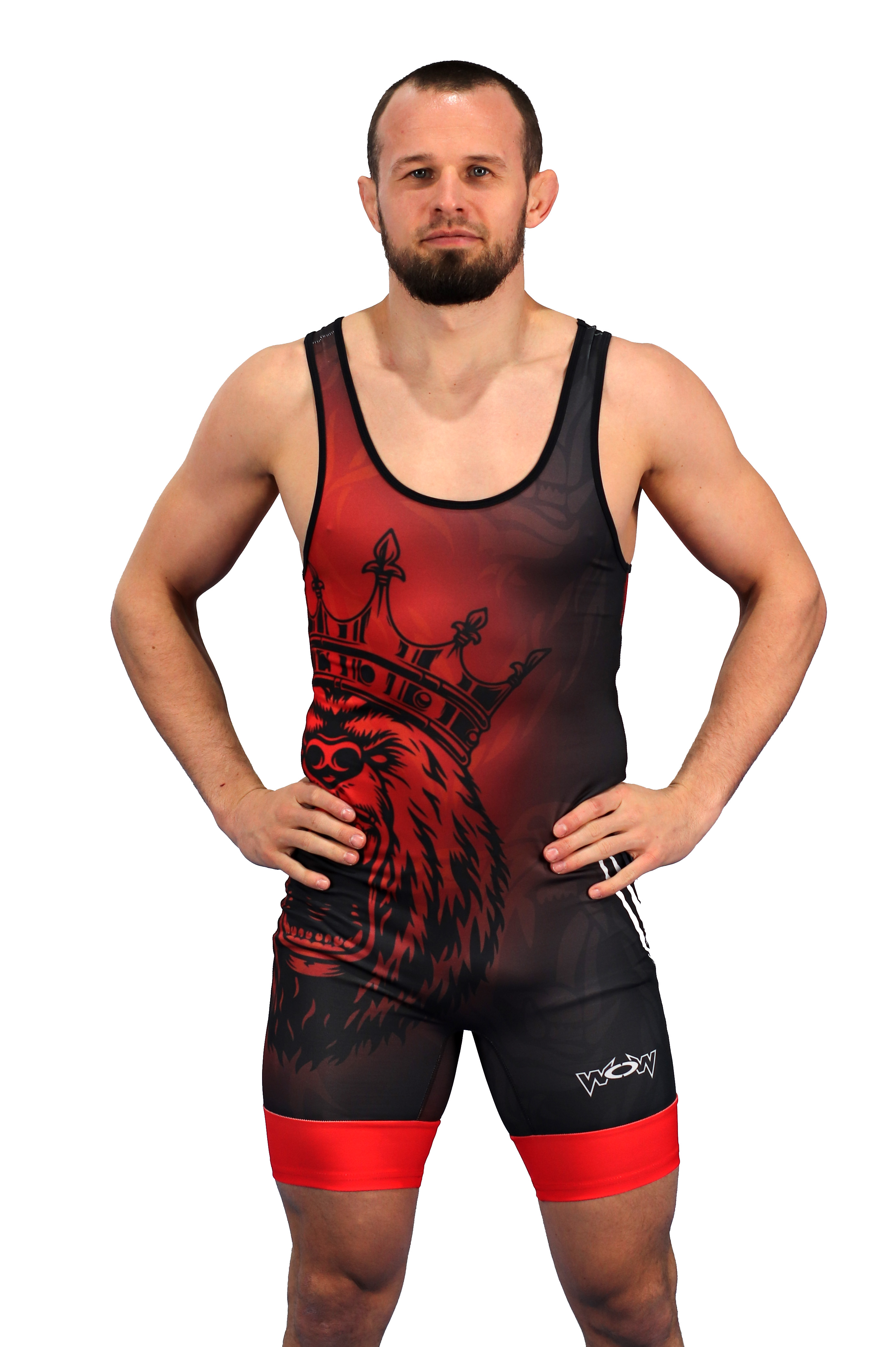 Grizzly-Rot-Vorne Trikot Grizzly Doppelpack Kinder