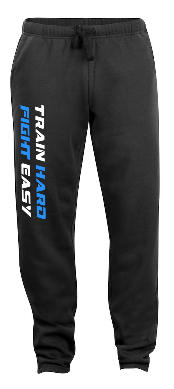 Train-Hard-Hose-Blau Train Hard Fight Easy Hose