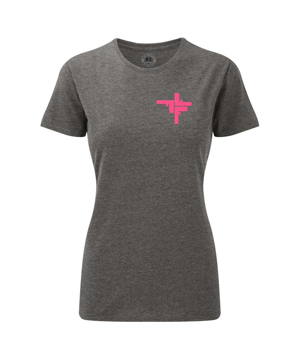 grau-rosa58d542071d280 Fechers Fitness Facory Rundhals T-Shirt Damen
