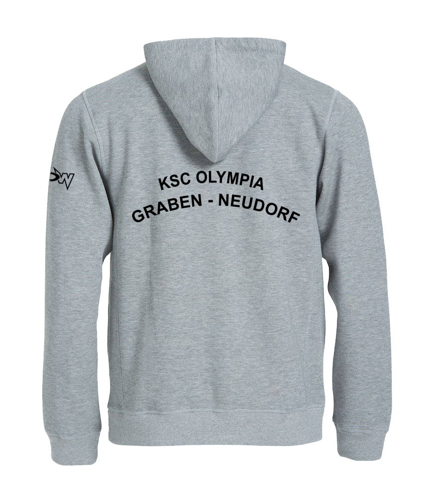 Graben-Neudorf Hoody Grau Herren