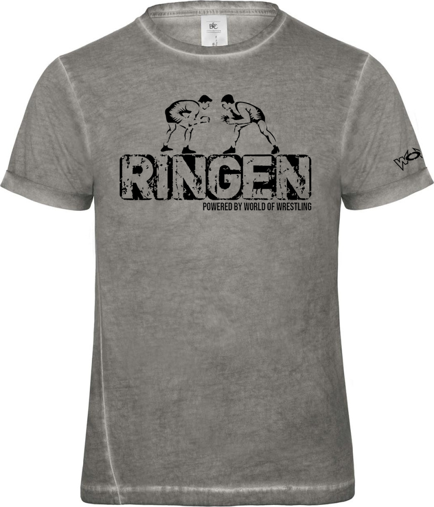 Ringen Powered by World of Wrestling Style T-Shirt