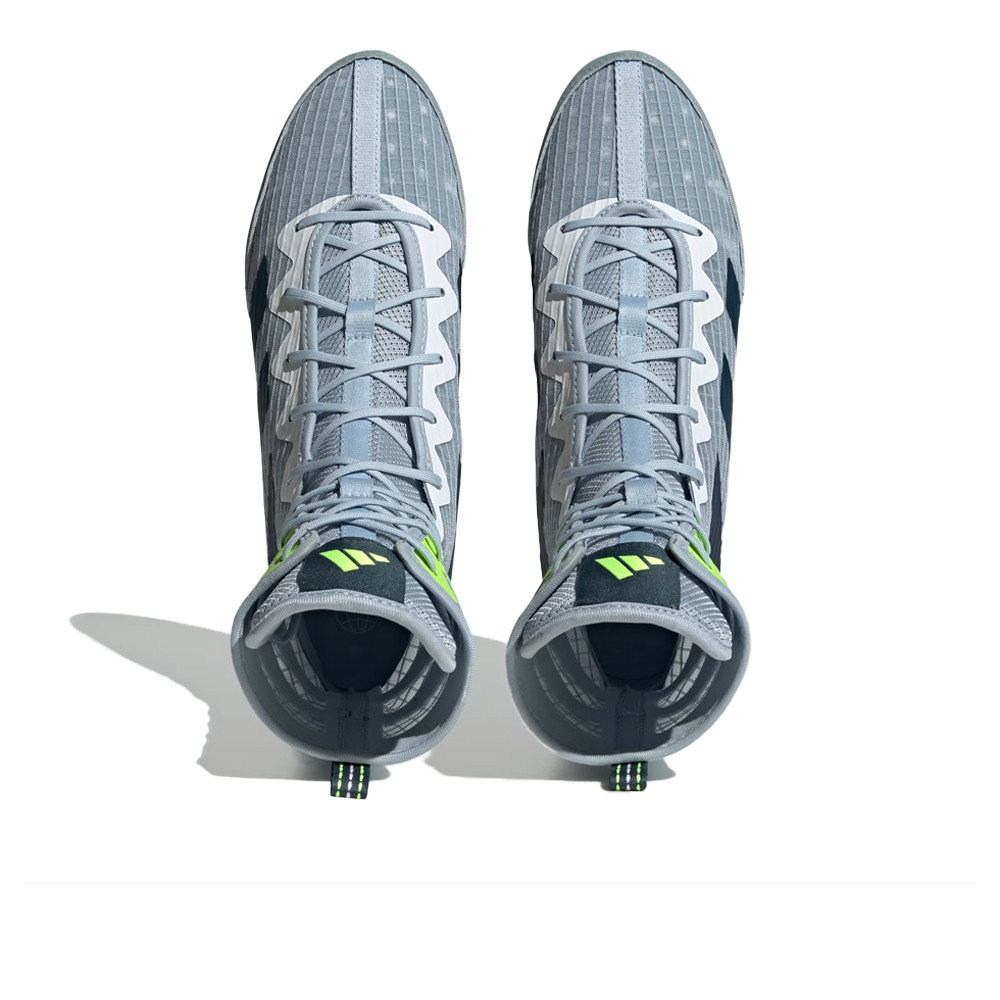 Adidas-Box-Hog-4-new-navy-green-HP6879-Boxschuhe-Boxstiefel-03 Adidas Box Hog 4 - new grey green HP6879