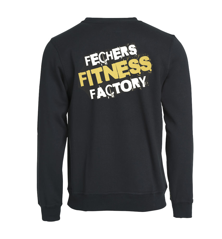 Schwarz-gold FFF Pulli Damen / Herren