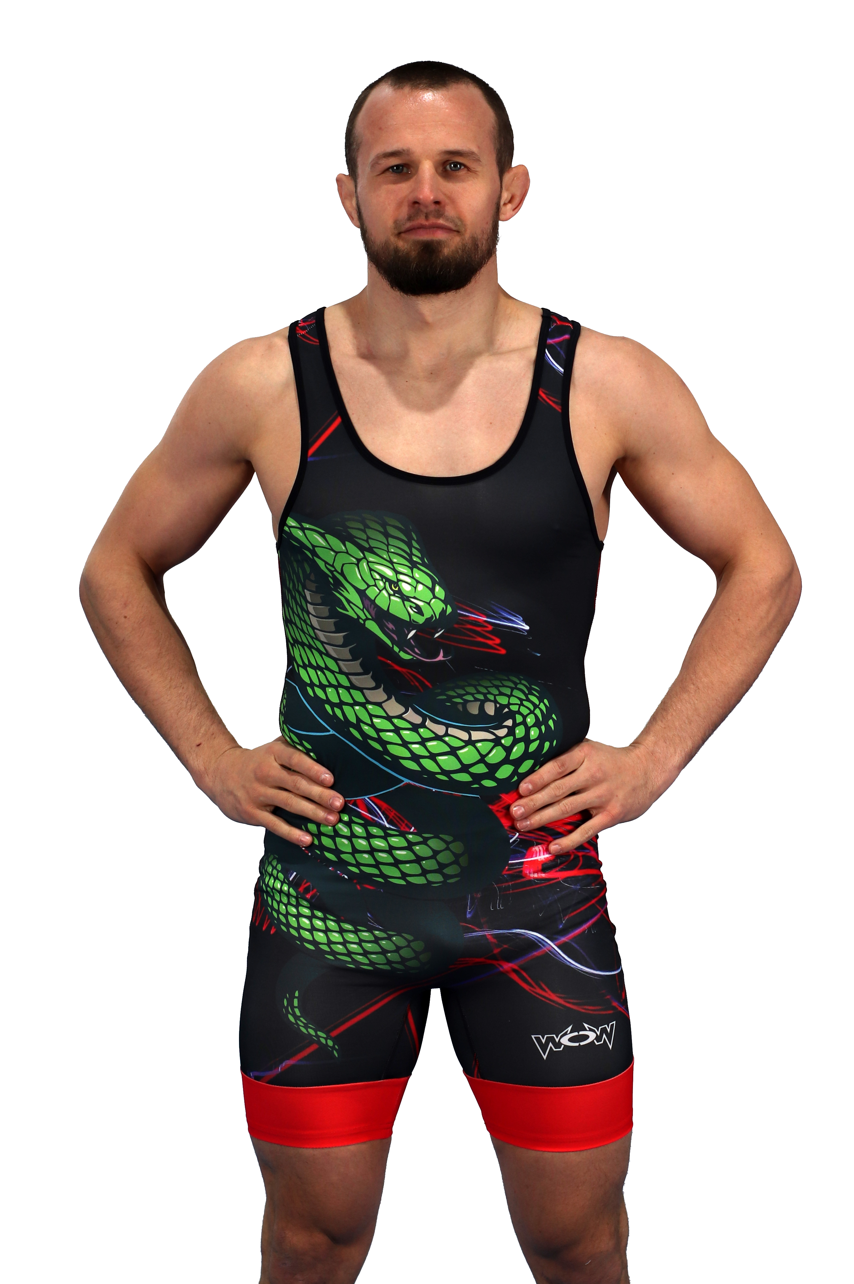 Snake-Rot-Vorne Trikot Snake Doppelpack Herren