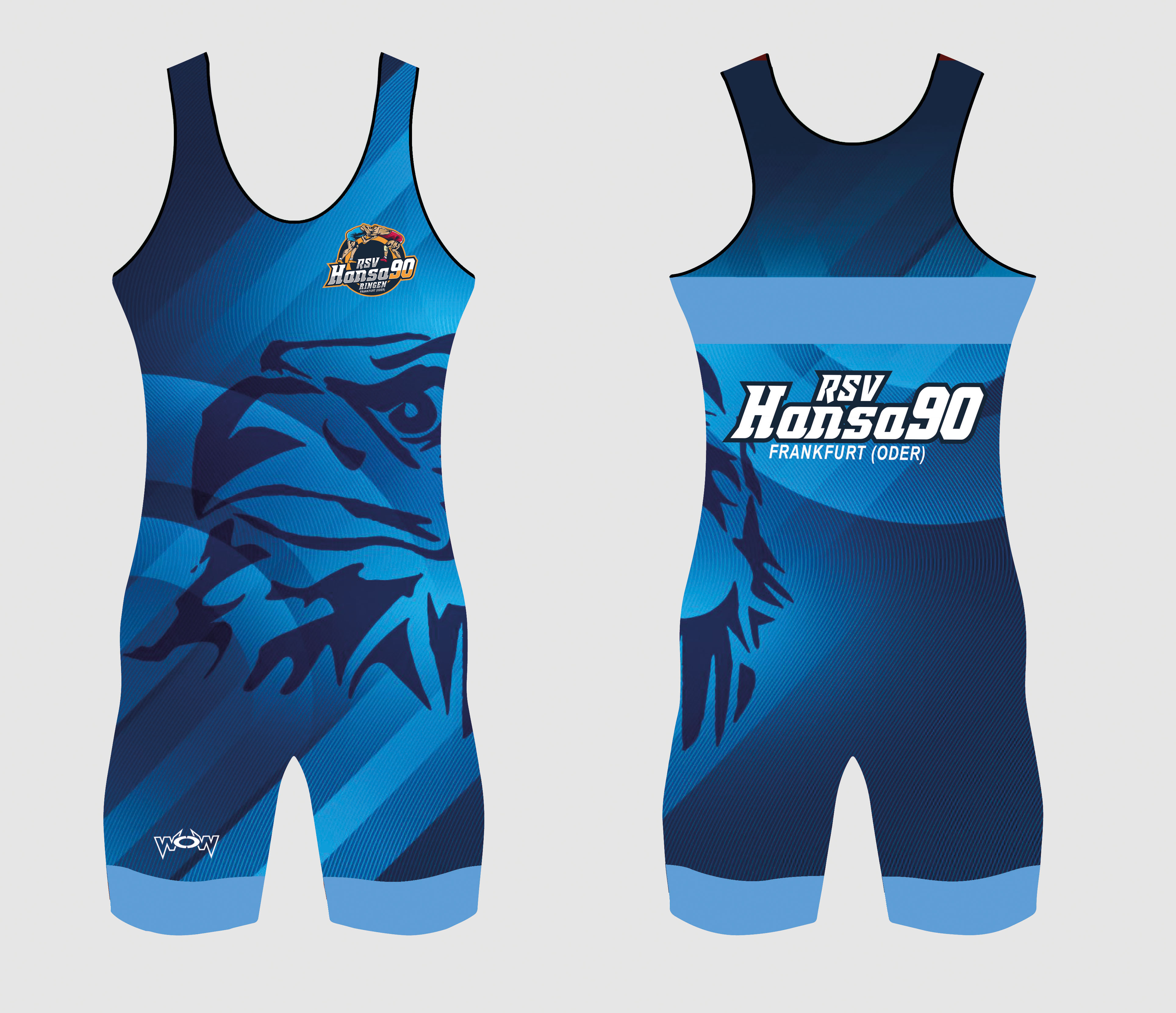 Trikot-Blau-3 Trikotpack RSV Hansa 90 - Damen