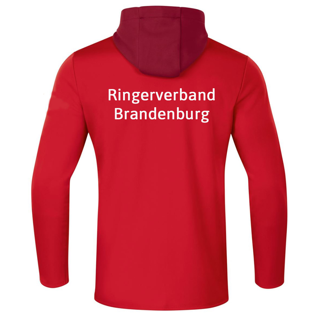 Jacke-Brandenburg-Hinten Kapuzenjacke Ringerverband Brandenburg Herren