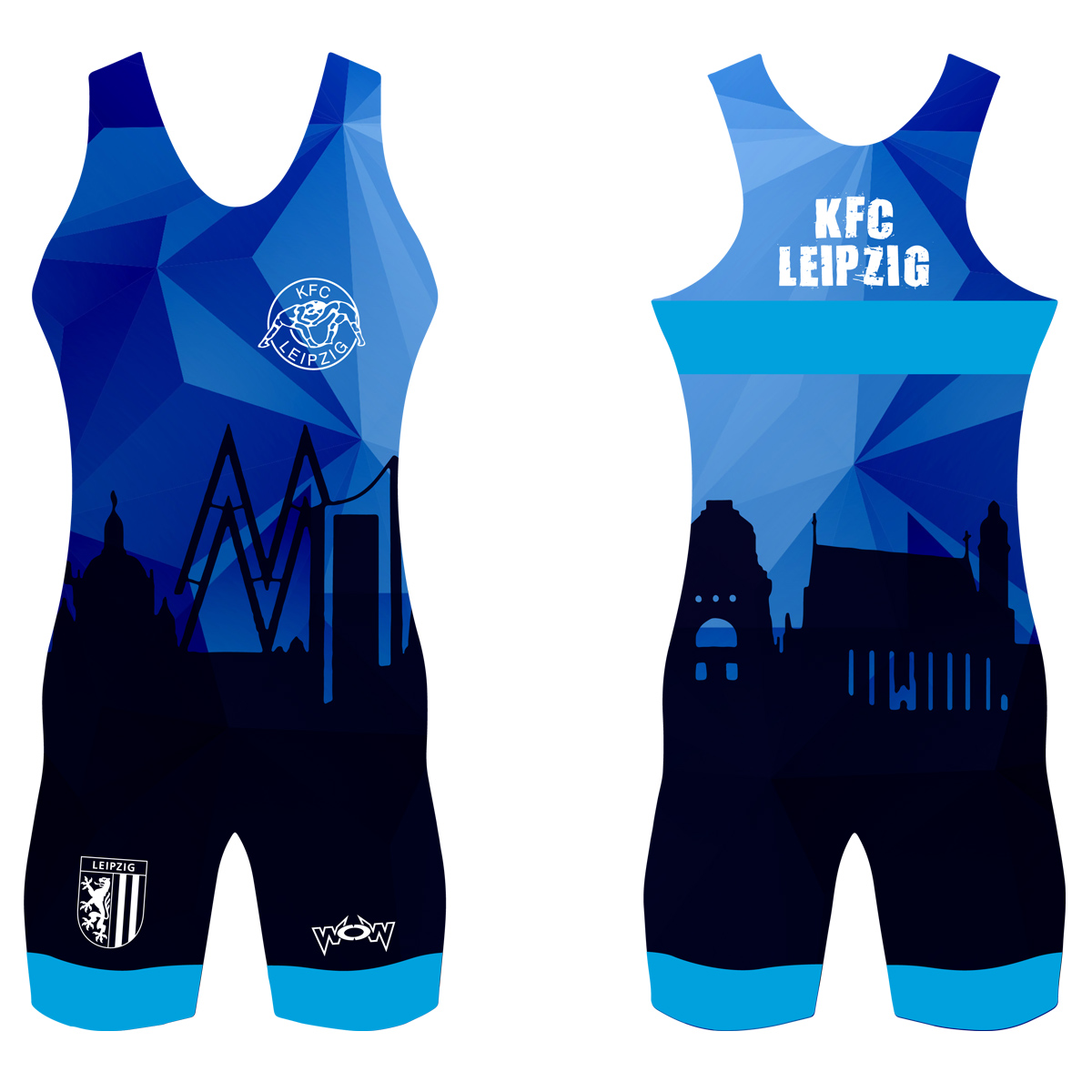 Trikot-Leipzig-Blau Leipzig Trikot Herren Doppelpack