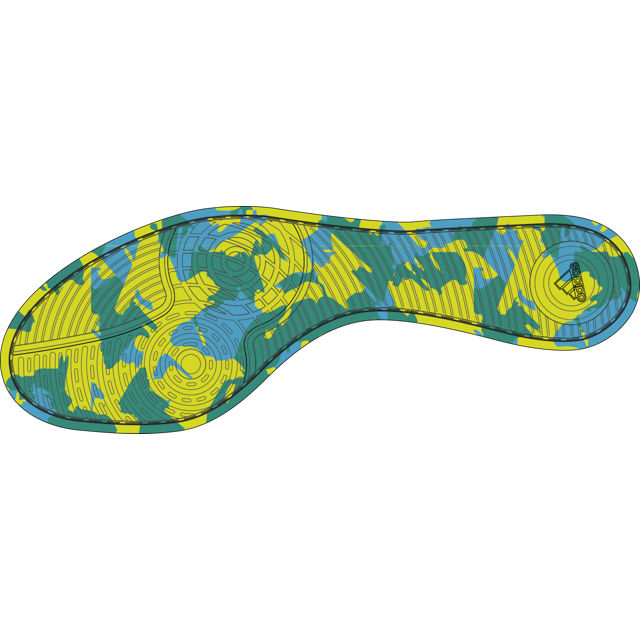 Havoc - GRÜN KIDS - pure teal/lucid lemon/signal cyan (JQ4996) Havoc - GRÜN KIDS - pure teal/lucid lemon/signal cyan (JQ4996)