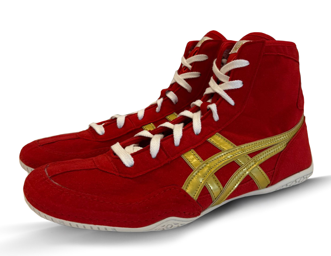 Asics EX-EO NEU (Nachfolger von TWR900) rot/gold / 1083A00