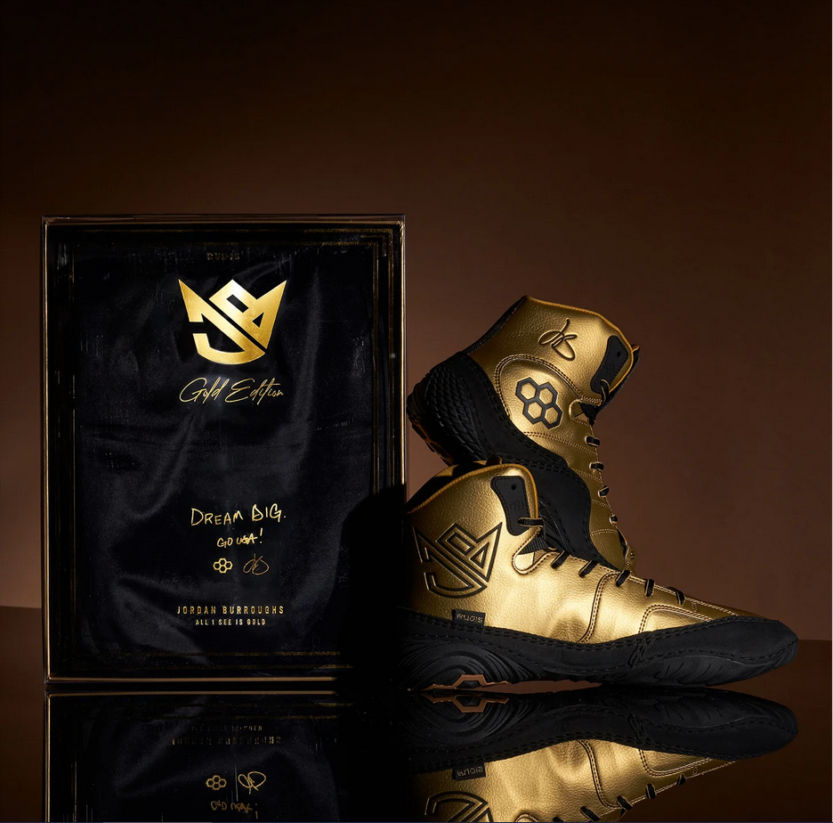 Jordan Burroughs Alpha 2.0 Adult -  ALLISEEISGOLD - GOLD Special Edition