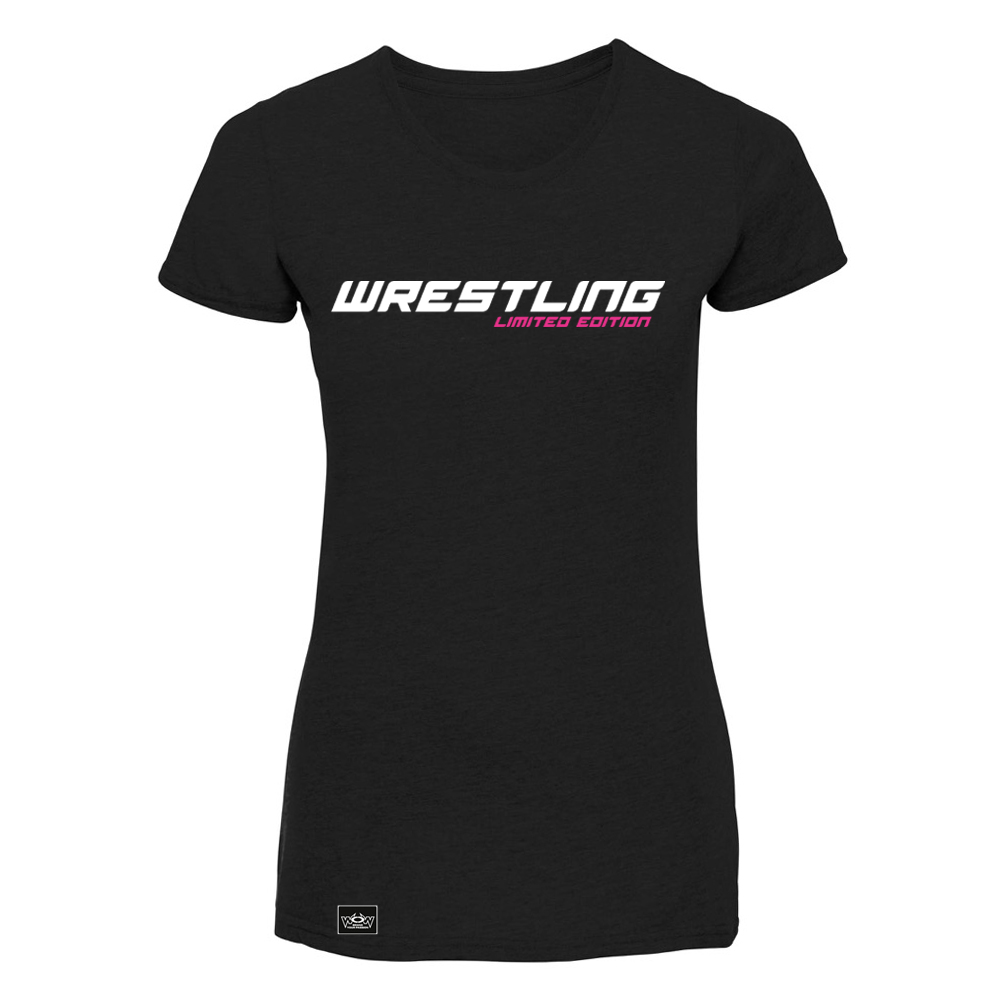 T-Shirt Limited Edition Pink Schwarz