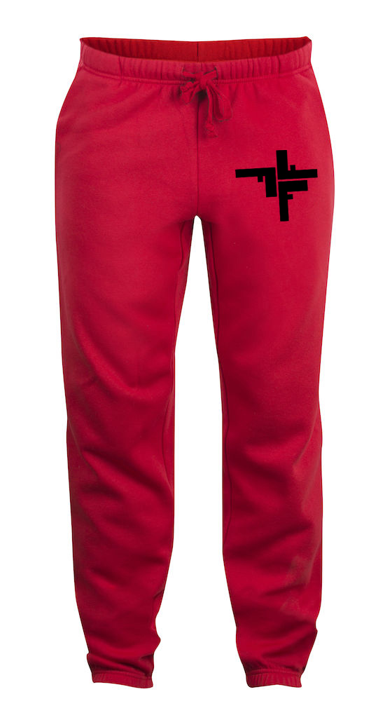 rot-schwarz Fechers Fitness Factory Jogginghose Damen / Herren