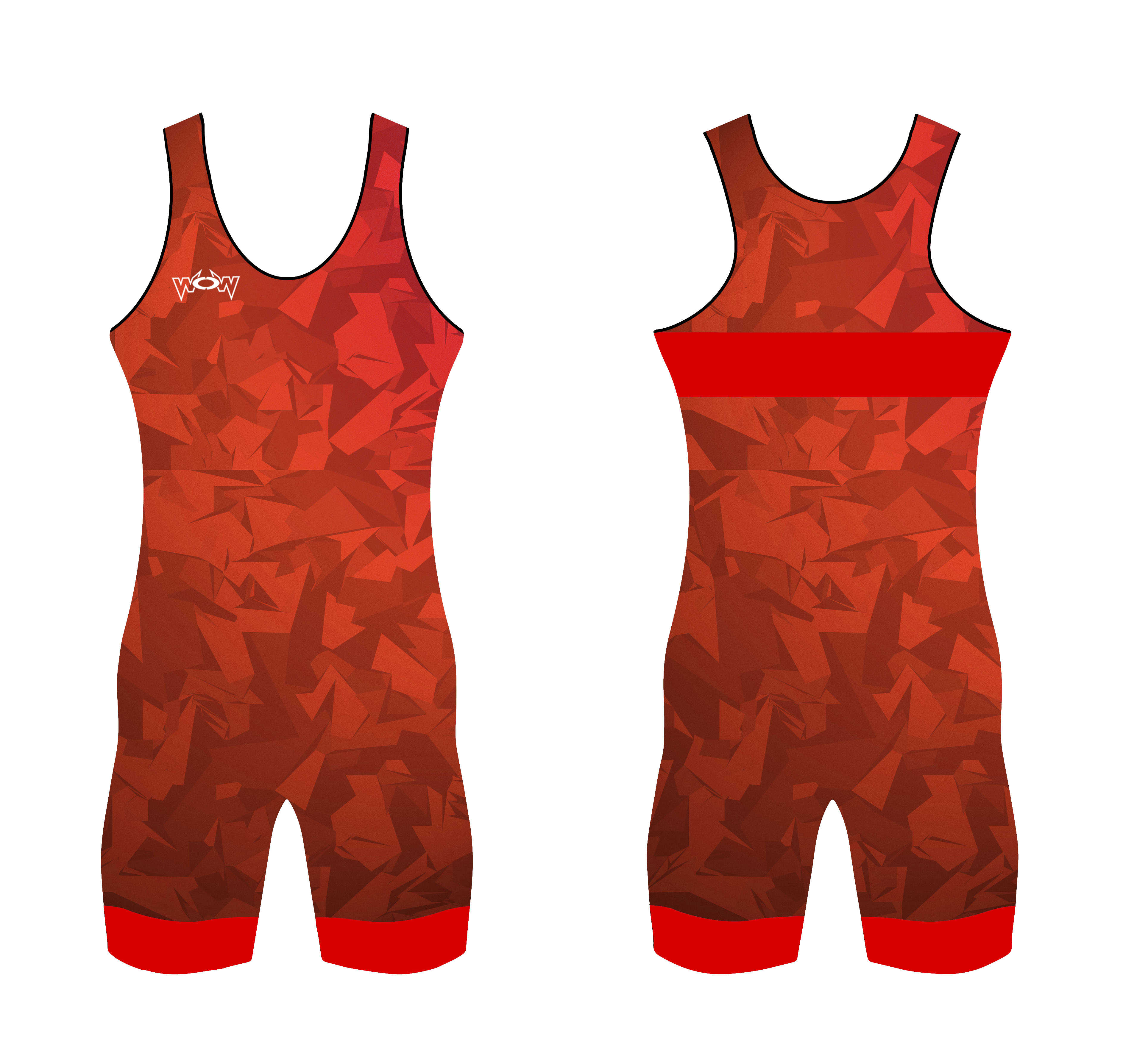 Camo-Rot Trikot Camo Doppelpack Kinder