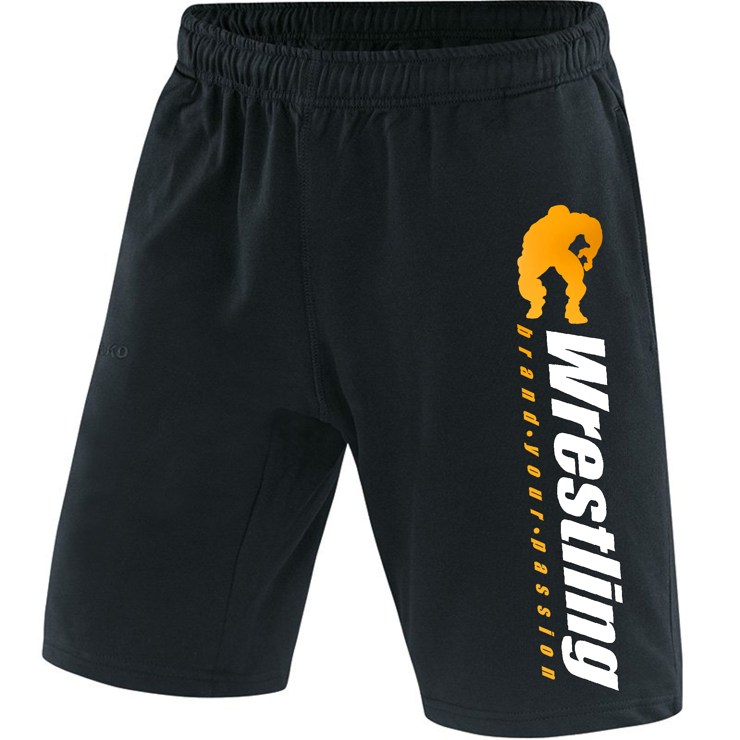 Schwarz-Orange Kombi-Angebot T-Shirt + Short Brand Your Passion