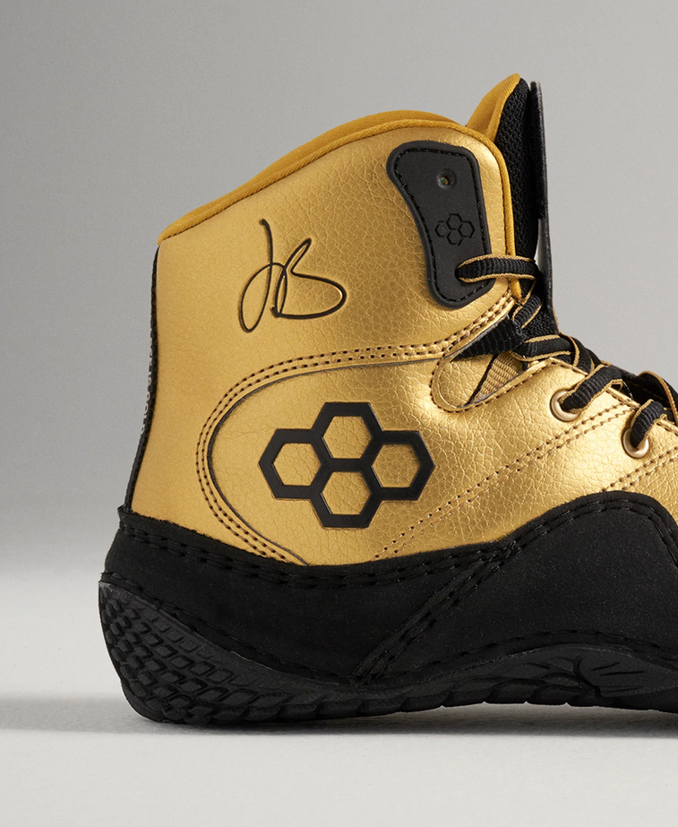 Ringerschuhe Rudis Jordan Burroughs Alpha 2.0 Adult -  ALLISEEISGOLD - GOLD Special Edition